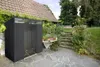 Pergart Gerätehaus "Lübeck" 89, anthrazit matt Produktbild-Vorschau 24