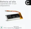 CELLONIC 1x Batteria per Headset / Auricolare / Cuffie Anteprima dell’immagine prodotto 2