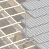 A close-up view of a satellite dish mounting bracket installed on a tiled roof. Produktbild-Vorschau