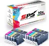 10er Multipack Set kompatibel für Canon Pixma IP7220 Produktbild-Vorschau 7