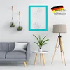 Bilderrahmen Türkis CLAMARO Collage nach Maß  Holz  M3016, Produktbild-Vorschau 2