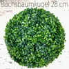 Buis au Boule Décoratif 28 cm Artificielle Plantes Decovego Voir les images du produit 1