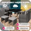 TecTake 403901, Šedá, 8 sedadlo/sedadel, Dospělí a děti, Náhled obrázku produktu 9