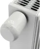 A close-up of a white radiator thermostat with a digital display showing the temperature. Náhled obrázku produktu