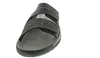 A single black sandal is shown from the front on a white background. Anteprima dell’immagine prodotto