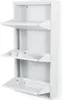 Spinder Design Schuhschrank mit 3 Klappen Weiß, Billy 3 Produktbild-Vorschau 4