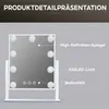 Kosmetikspiegel, Beleuchtung Schminktischspiegel mit 9 Produktbild-Vorschau 7