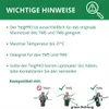 An informational graphic showing compatibility and important usage notes for a kitchen appliance accessory. Produktbild-Vorschau