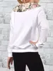 KMISSO Mädchen Pullover mit Motiv Weiß 164 Produktbild-Vorschau 7