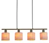Suspension, métal, textile, 4 flammes Voir les images du produit 4