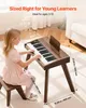 SucceBuy Kinder-Keyboard mit 37 Tasten, Digitalpiano aus Produktbild-Vorschau 3