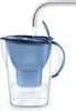 A Brita water filter pitcher is being filled with water from a faucet. Produktbild-Vorschau