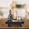 Statua Buddy – świecznik na podgrzewacze i kadzidło – Podgląd zdjęcia produktu 5