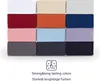 A grid of fabric swatches in various colors, with a graphic and text below. Produktbild-Vorschau