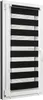 A close-up view of a window with blinds. Produktbild-Vorschau