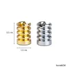 4x Gluttöter Glutkiller | Industrial Design | Goldfarben | Produktbild-Vorschau 2