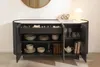 riess-ambiente Sideboard REFLECTION 150cm weiß anthrazit Produktbild-Vorschau 8
