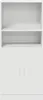 vidaXL Armoire de cuisine blanche 57x41,5x131,5 cm Bois Voir les images du produit 4