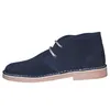 A single navy blue desert boot is shown against a white background. Náhled obrázku produktu
