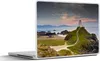 MuchoWow® Laptop Aufkleber Sticker Cover Sonnenuntergang Produktbild-Vorschau 1