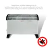 Mesko | Convector Heater with Timer and Turbo Fan | MS Produktbild-Vorschau 14