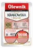 Salchicha polaca seca "Krakowska" con jamón "Olewnik", 80 Vista previa de la imagen del producto 4