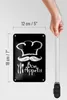 Blechschild Essen 12x18cm Bon Appetit Restaurant s/w Produktbild-Vorschau 5