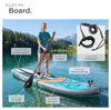 tectake® Stand-Up Paddle Board 2in1, aufblasbar, Produktbild-Vorschau 3