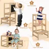Lerntürme, Kinderstuhl, Lernturm, Faltbarer Kinderhocker, Produktbild-Vorschau 2