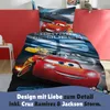 Disney Cars Bettwäsche Set 135x200 80x80 cm Rot Blaue Produktbild-Vorschau 3