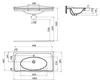 Creavit ANTIK Keramik-Waschtisch 100x50cm, weiß Produktbild-Vorschau 7