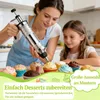 Dessert Spritzbeutel Set – Edelstahl Spritzgebäck Kit mit 6 Produktbild-Vorschau 6