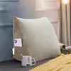 Velký ergonomický polštářek na opěrku hlavy sametový Náhled obrázku produktu 3