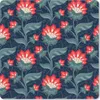 MuchoWow® Mauspad Mousepad Design - Blumen - Rot 30x30 cm - Produktbild-Vorschau 1