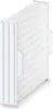 A white air filter with a white plastic frame, shown from a diagonal angle against a white background. Anteprima dell’immagine prodotto