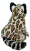 Kuscheltier Ozelot sitzend 27 cm braun/beige Plüschkatze Produktbild-Vorschau 3