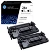HP 26X - 2er-Pack - Hohe Ergiebigkeit - Schwarz - Original Produktbild-Vorschau 16