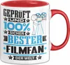 Filmfan Geschenk Lustiger Spruch für Filmfan Geschenkidee Produktbild-Vorschau 1