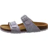 BIO Life Damen Pantolette weiß silber Produktbild-Vorschau 4