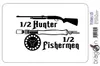 Aufkleber / Autoaufkleber - JDM - Die cut - 1/2 Hunter und Produktbild-Vorschau 2