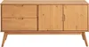 Sideboard TIVOLI skandinavisch aus Massivholz Eiche farben, Produktbild-Vorschau 4