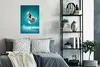 MuchoWow® Poster Kuh - Ballett - Porträt - Blau - Tiere Produktbild-Vorschau 4