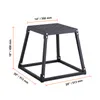 VEVOR Plyometric jump box, 458 mm plyo box, plyometrická Náhľad obrázku produktu 8