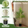 XMTECH Bambou artificiel 150 cm Plante artificielle de Voir les images du produit 6