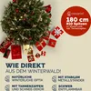 CASARIA® Weihnachtsbaum künstlich 180 cm Schnee-Optik und Produktbild-Vorschau 6
