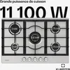 Klarstein Plaque de cuisson gaz encastrée, table de cuisson Voir les images du produit 2