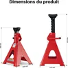 Wiltec Kit de chandelle voiture 2 pièces – Hauteur Voir les images du produit 4
