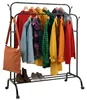 Kleiderständer mit Haken und Ablage 150 × 110 × 57 cm Produktbild-Vorschau 5