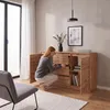 Komoda 120 cm Aga Wotan matowa z szufladami pojemna Podgląd zdjęcia produktu 4