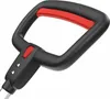 A close-up of a black and red handle with a red button. Produktbild-Vorschau